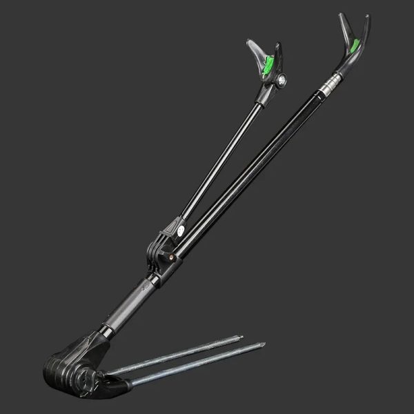 Outlet Stainless Steel Folding Stand Dual-Purpose Fishing Support.