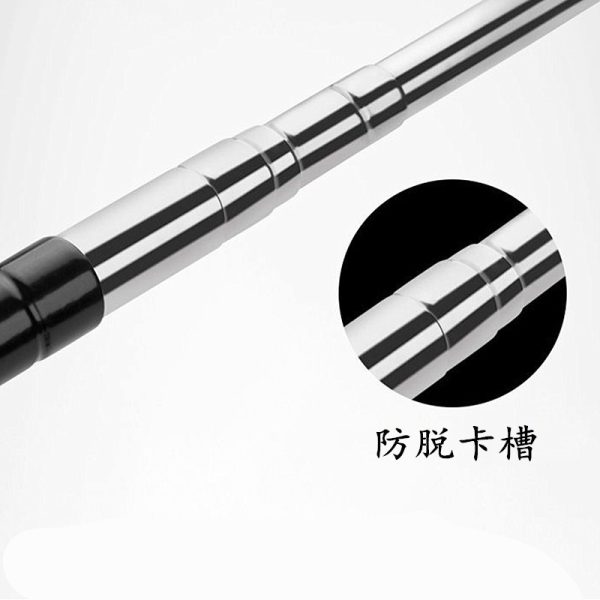 Outlet Stainless Steel Folding Stand Dual-Purpose Fishing Support.