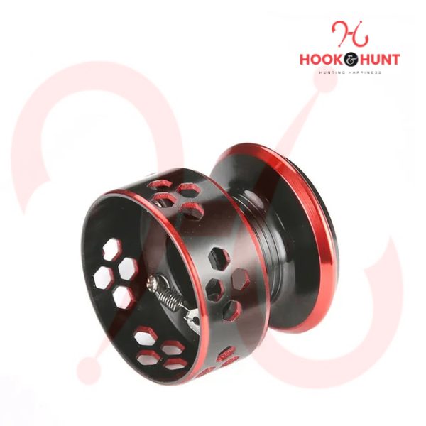 High Quality Seamless Full Metal Mini Fishing Reel ( Dc 150 Red )