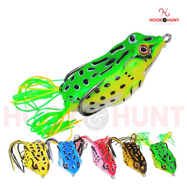 Soft Frog Bionic Lures Artificial Floating Double-Hook Crankbait