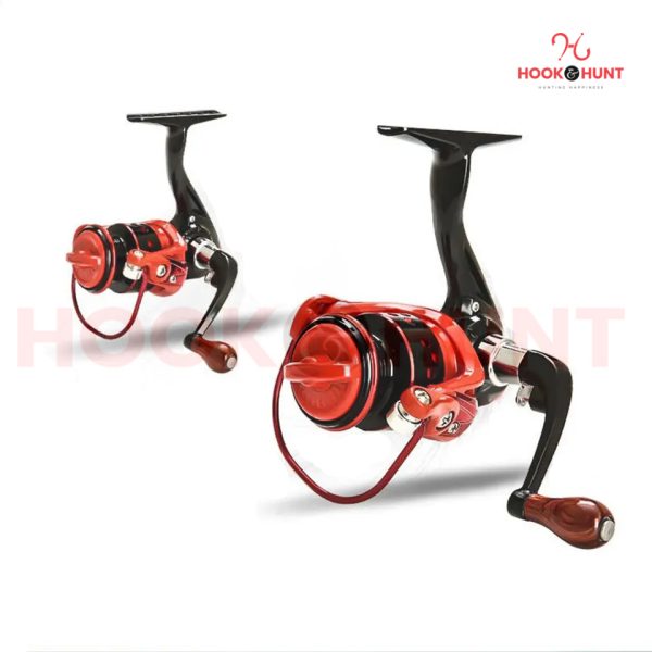 High Quality Seamless Full Metal Mini Fishing Reel ( Dc 150 Red )