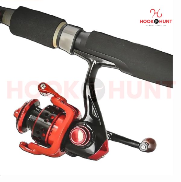 High Quality Seamless Full Metal Mini Fishing Reel ( Dc 150 Red )