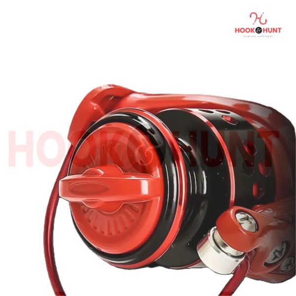 High Quality Seamless Full Metal Mini Fishing Reel ( Dc 150 Red )