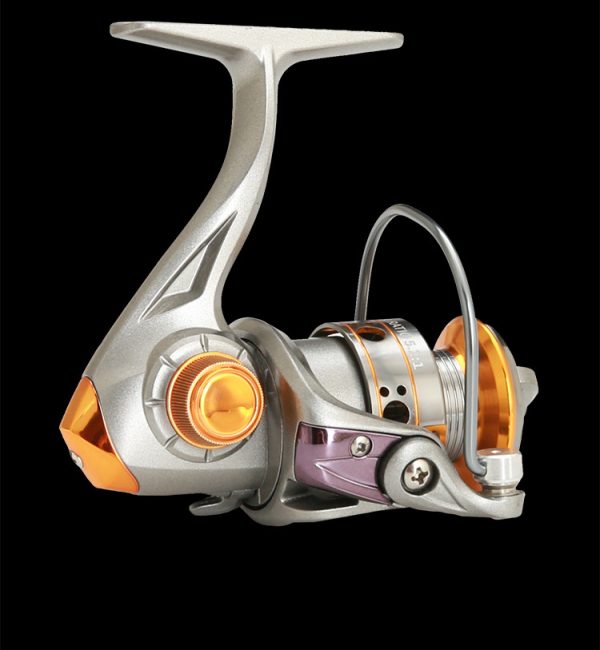 High Quality Seamless Full Metal Mini Fishing Reel ( Dc 150 Gold )