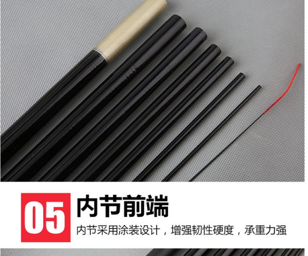 Fiberglass Stream Rod Super Hard Light Strong Hand  Fishing Rod.