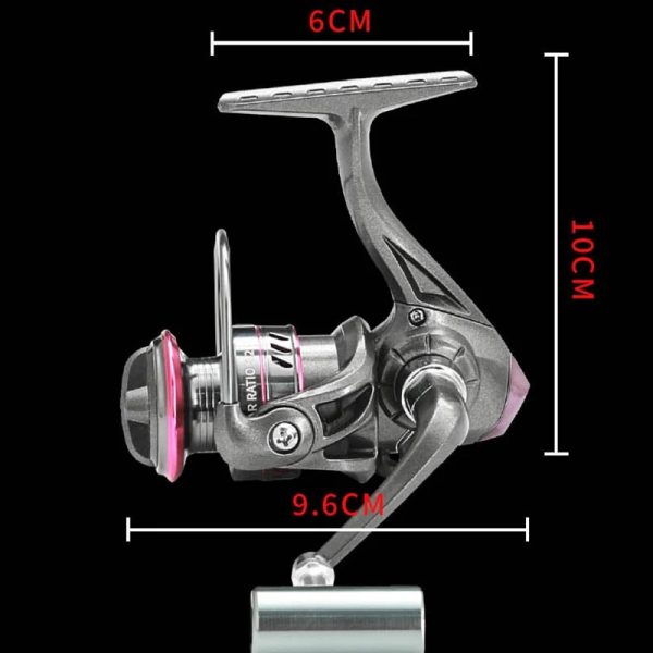 High Quality Full Metal Cup Spinning Casting Fishing Reel.