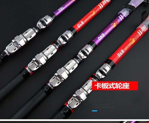 Arenae Fiberglass Fishing Rod For Dual Purpose Reverse Fishing