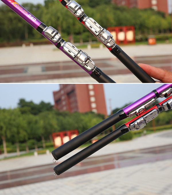 Arenae Fiberglass Fishing Rod For Dual Purpose Reverse Fishing