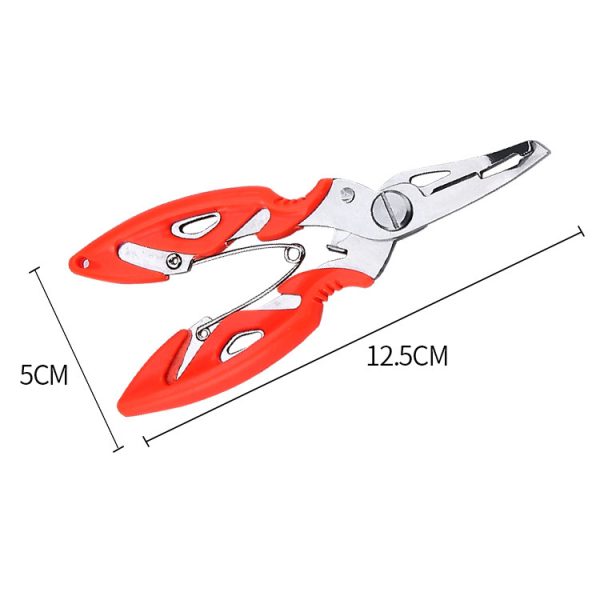 Stainless Steel Multifunctional  Fishing Hook Control Pliers.