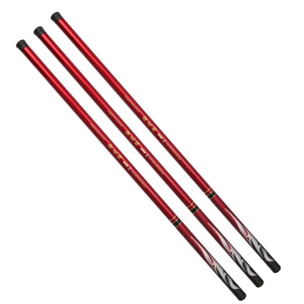 Fiberglass Stream Rod Super Hard Light Strong Hand  Fishing Rod.