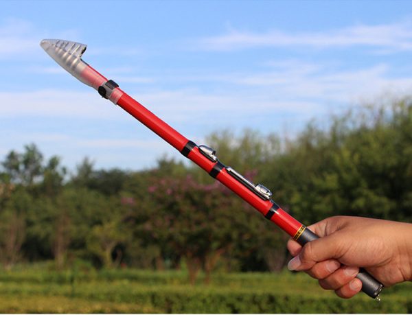 Arenae Fiberglass Fishing Rod For Dual Purpose Reverse Fishing
