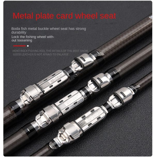 Alpha Carbon Short Section Dual Purpose Rock Fishing Rod.