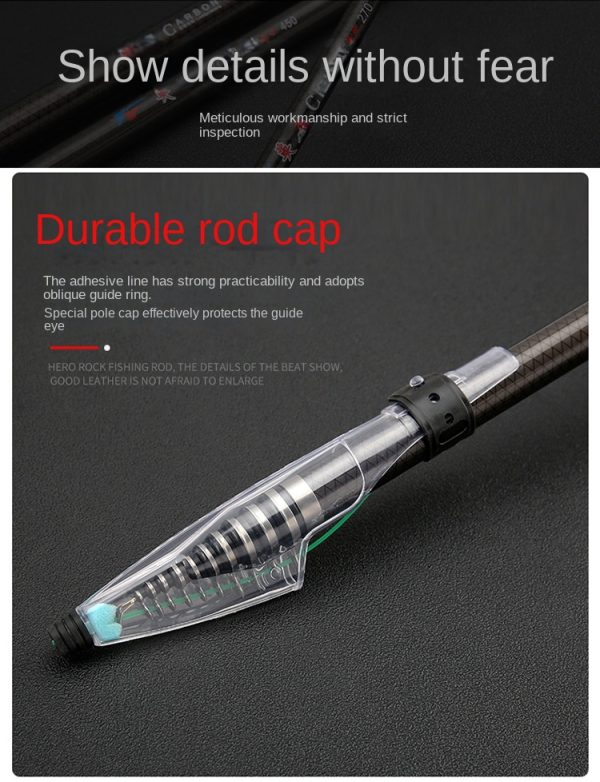 Alpha Carbon Short Section Dual Purpose Rock Fishing Rod.