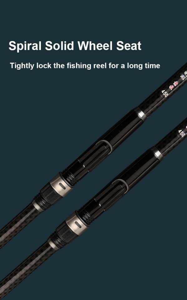 Alpha Special Carbon Short Section Rock Fishing Rod.