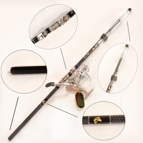 Alpha Carbon Short Section Dual Purpose Rock Fishing Rod.