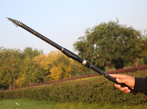 Alpha Special Carbon Short Section Rock Fishing Rod.
