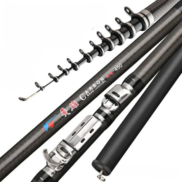 Alpha Carbon Short Section Dual Purpose Rock Fishing Rod.