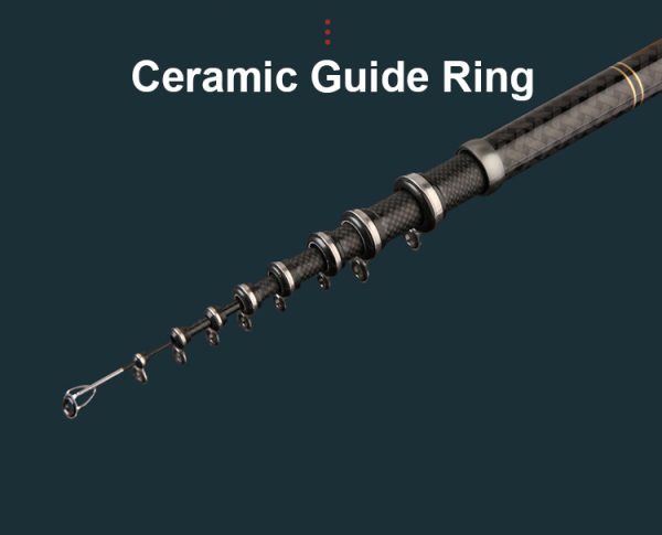 Alpha Special Carbon Short Section Rock Fishing Rod.