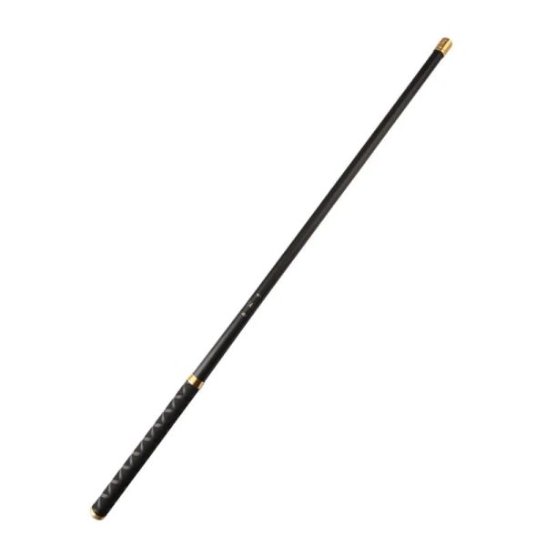 Special Black Carbon  Short Section Stream Hand Fishing Rod.